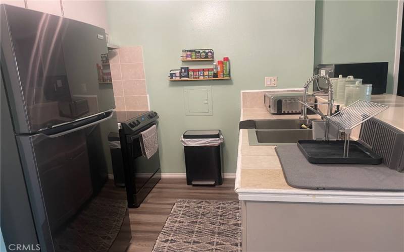 Kitchen with appliances