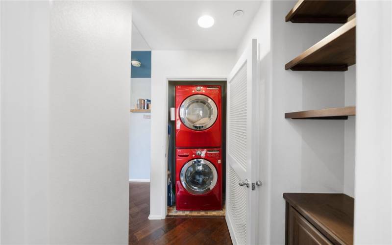 washer dryer closet