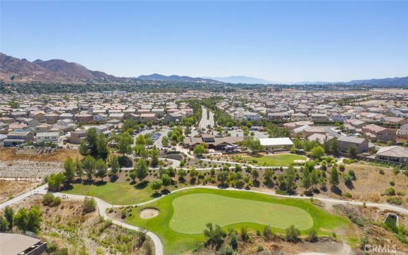 This thriving community features a beautifully maintained golf course, providing residents with scenic views and recreational opportunities.