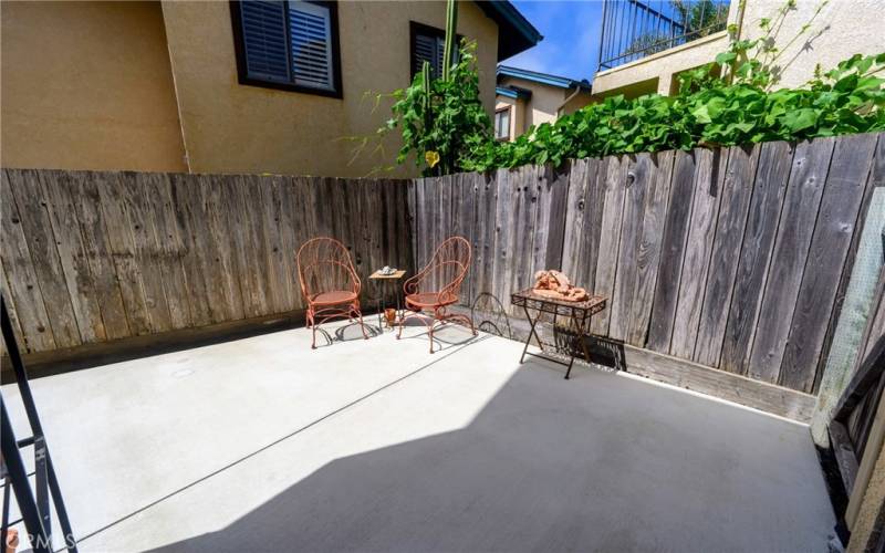 Backyard Patio