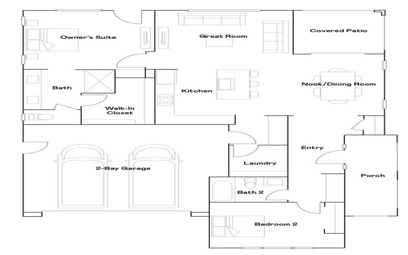 Residence 1 Floorplan