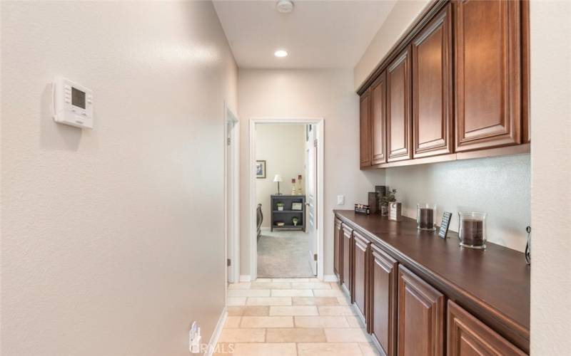 Hallway to secondary bedrooms