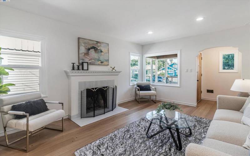 Living Room w/ Fireplace