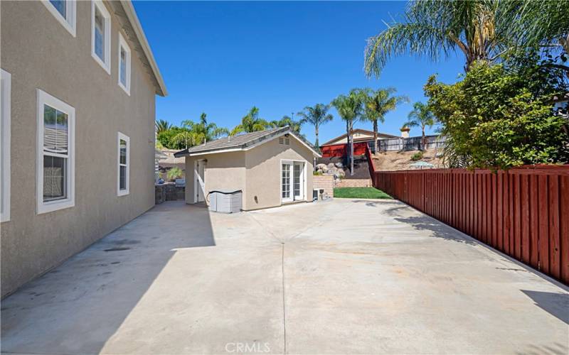 RV Space and Entry to POOL HOUSE