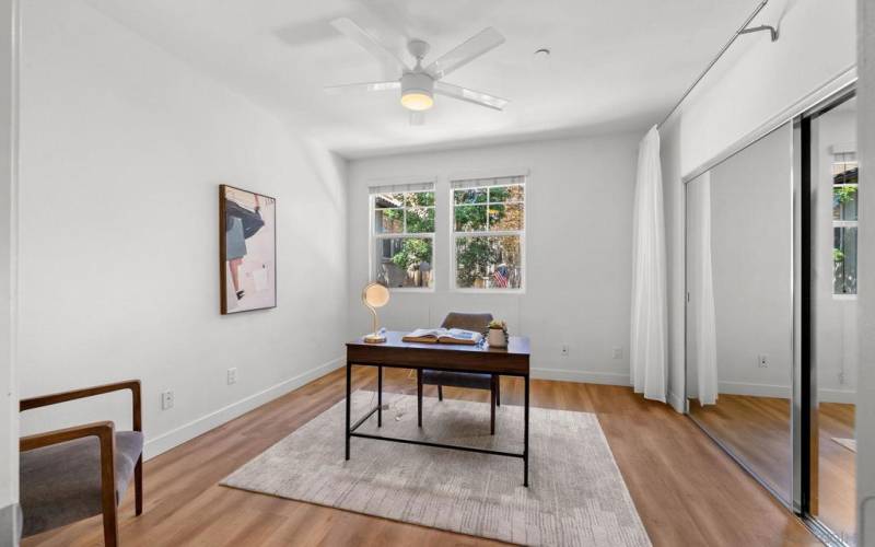 Bedroom on 2nd floor off living room