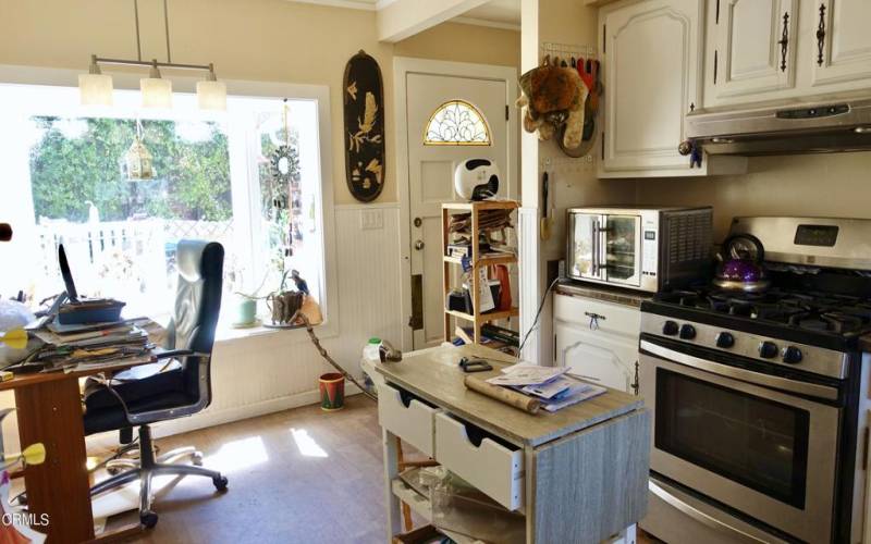 Kitchen and Bay Window