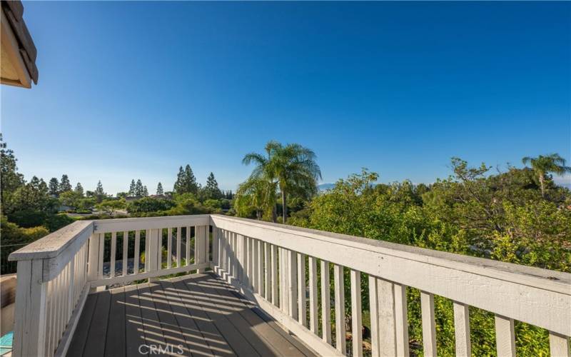 Upstairs Master Balcony