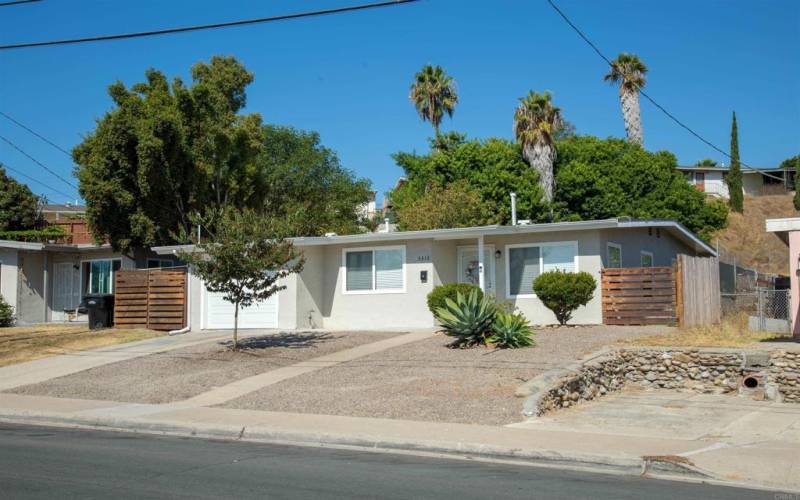 Front Yard and Full Front view