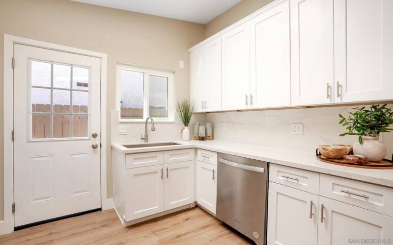 So Lovely to have a Window over the Sink - Overlooking the Side Yard!