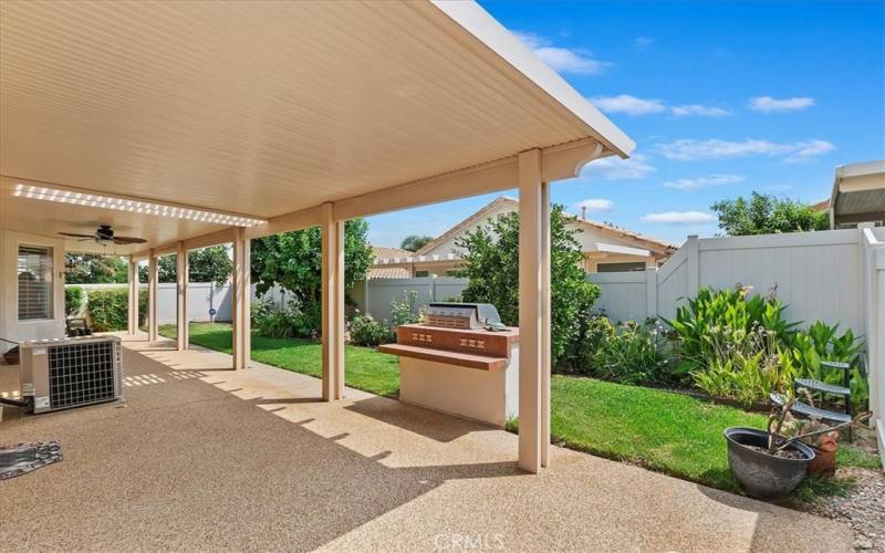 Fantastic Large Patio Cover Length of Home