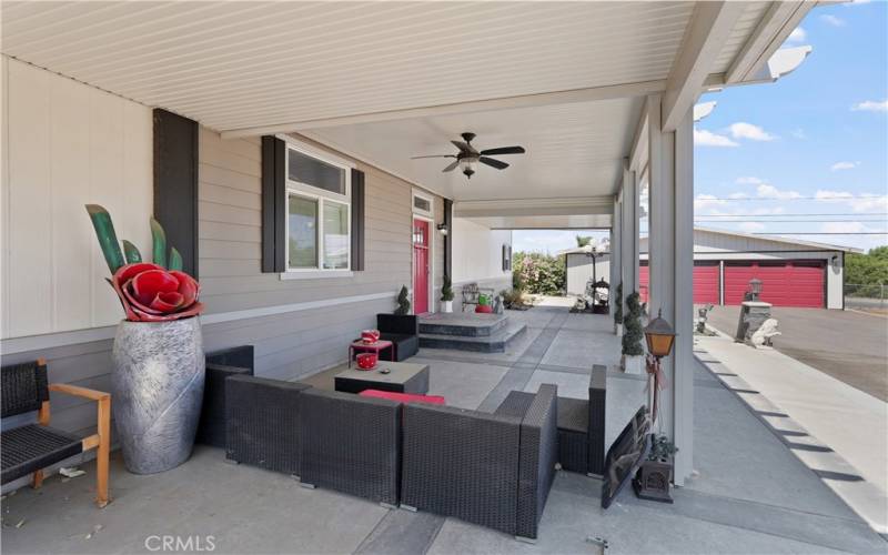 Front patio porch