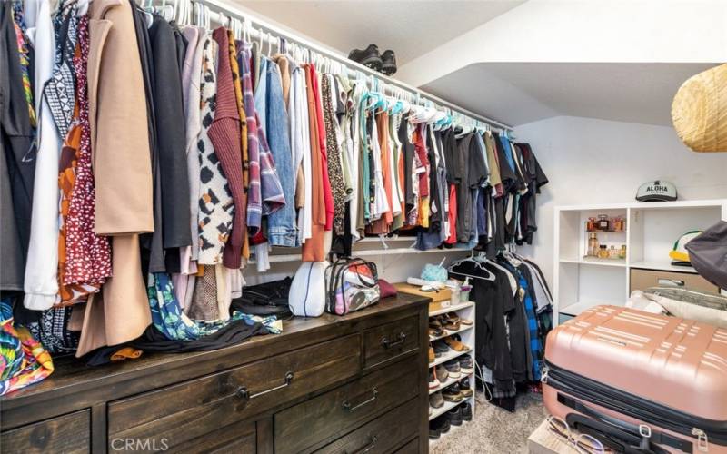 Primary Walk-In Closet