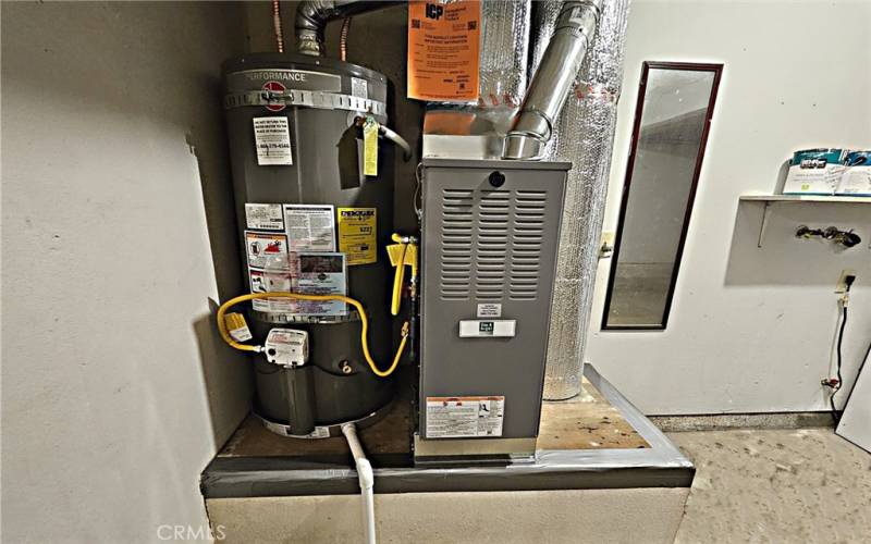 NEW Water Heater & Furnace