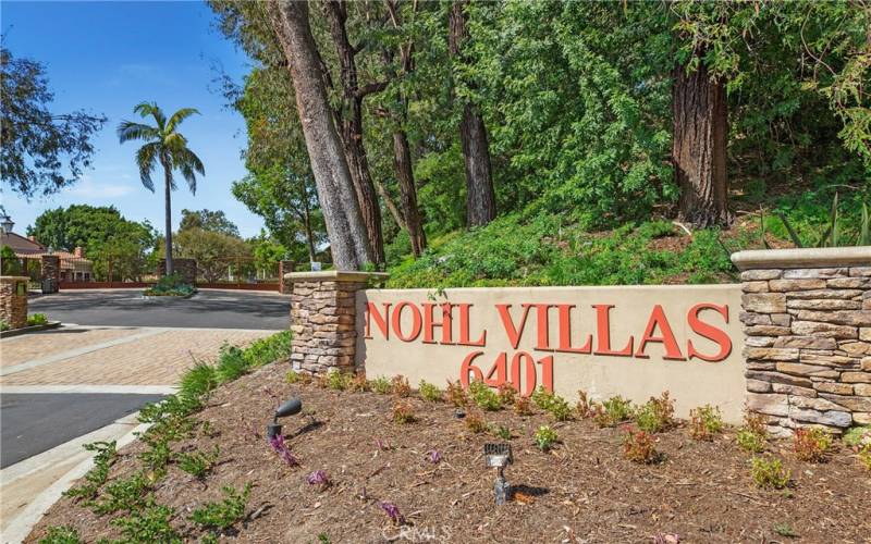 Nohl Villas is nicely located with access to 91 and 55 freeways