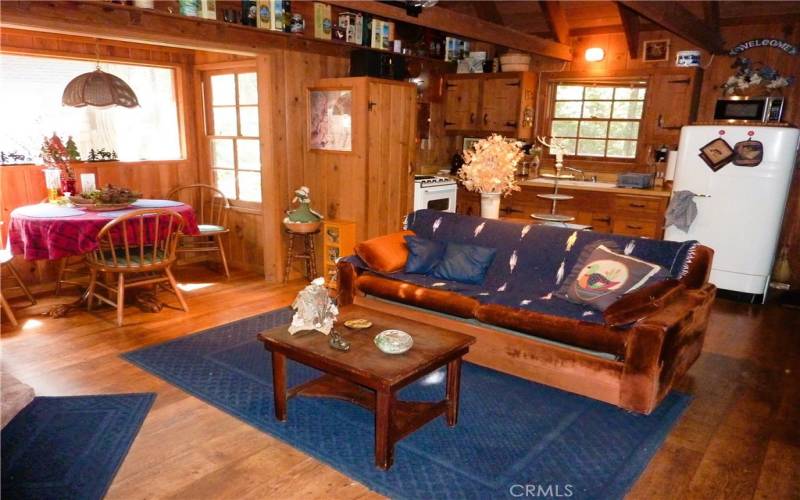 When You Come In The Front Door, You Are In The Main Living Area Of The Cabin