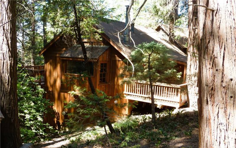 From The Left Side Of The Cabin, You Can See The Pop Out Dining Nook