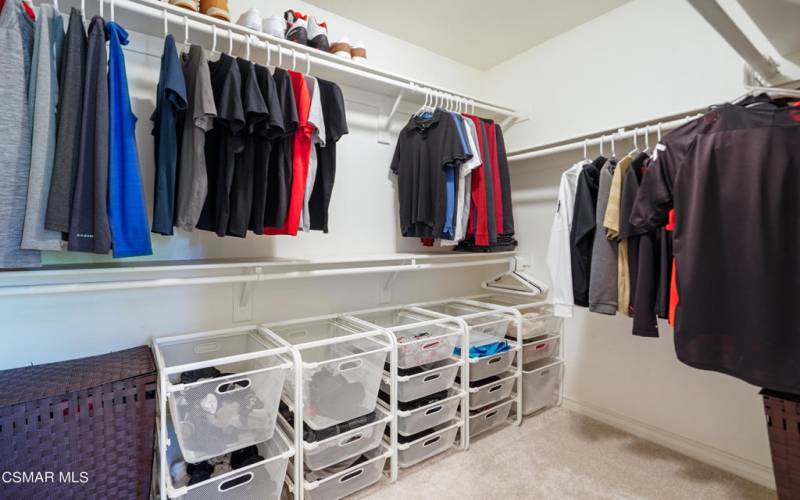 Primary Walk-In Closet