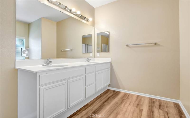 Downstairs Primary Suite Vanity