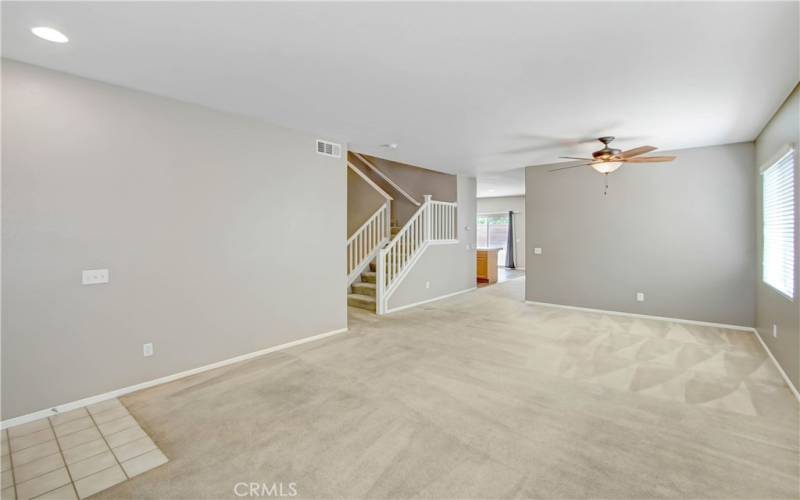 Entry Living Room/ Dining Room