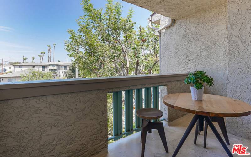 Balcony off Primary Bedroom