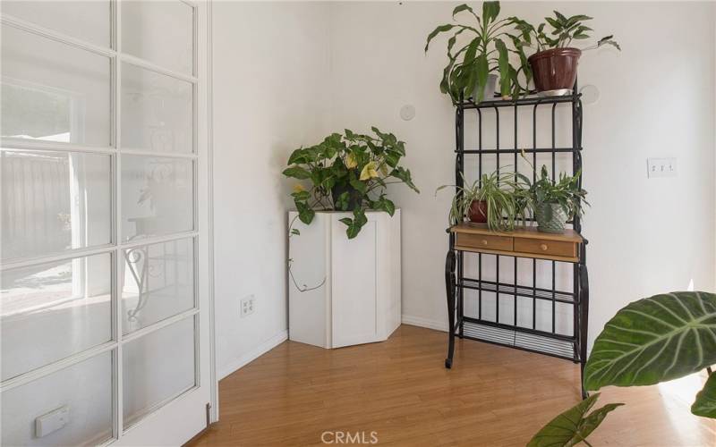 Sunroom off the great room.