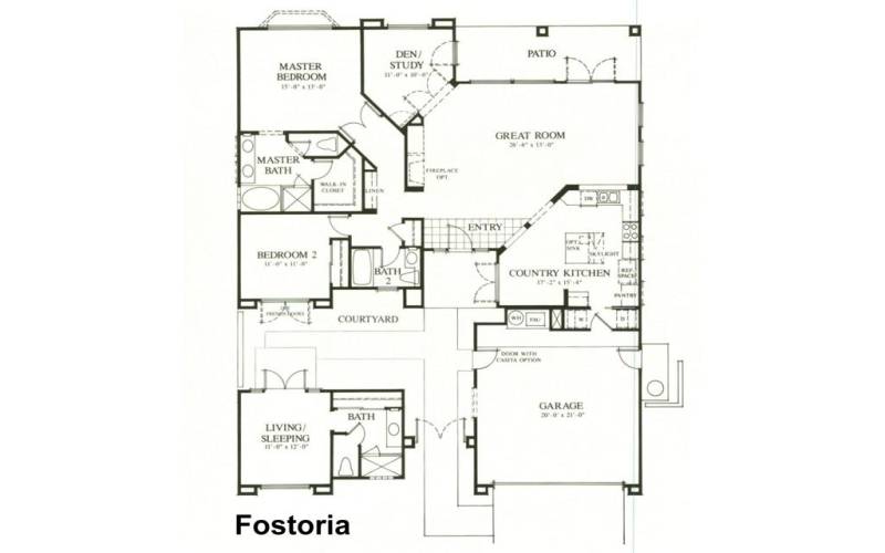 Fostoria Floor Plan