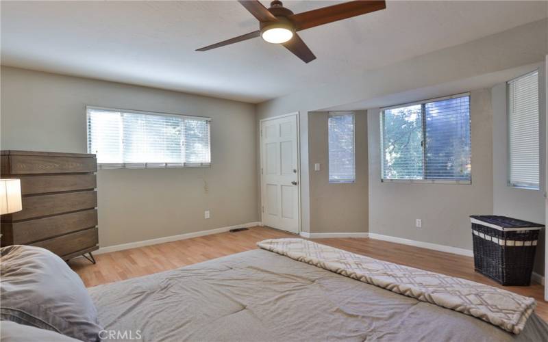 Primary bedroom with deck access