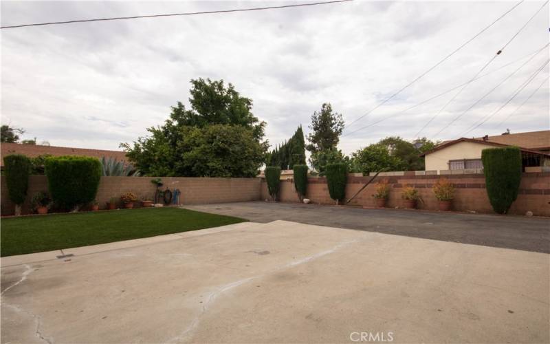 Driveway and RV Parking