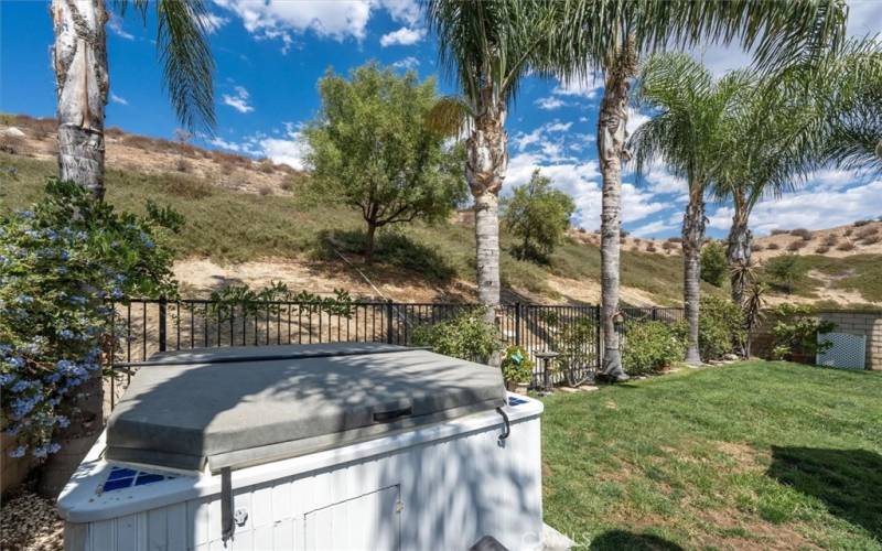 Nice View of the Mountains, & no rear neighbors, for privacy.