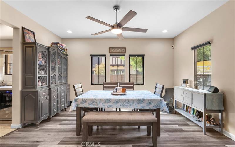 Dining Area with lots of natural light