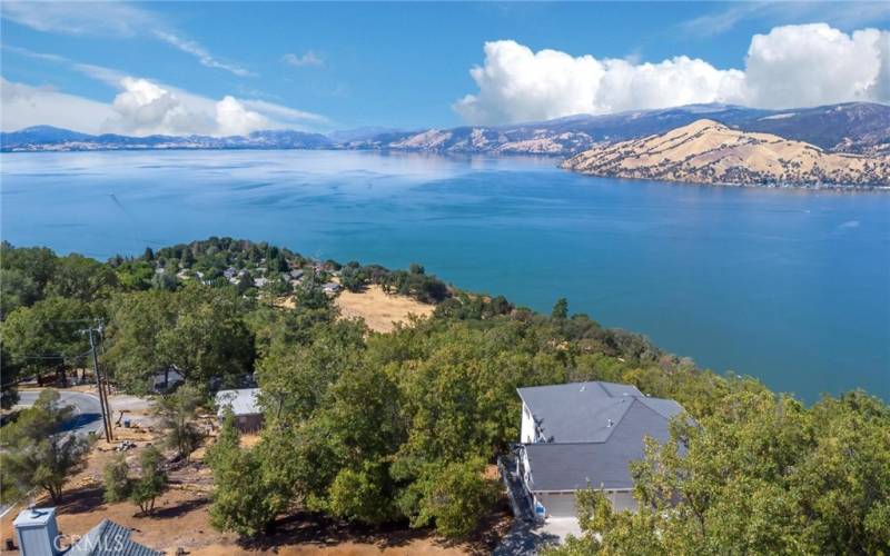 Towards Upper Lake and Lakeport