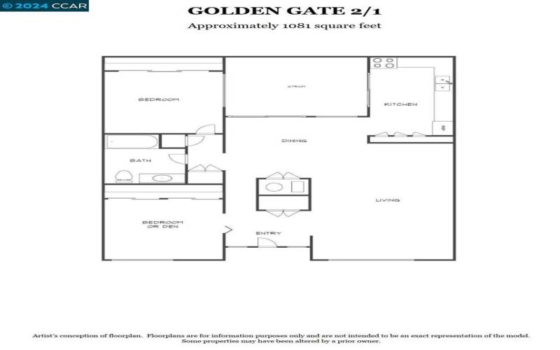 Golden Gate Floor Plan