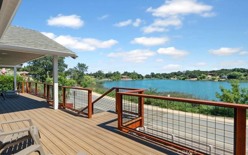 The Pavilion across the lake.