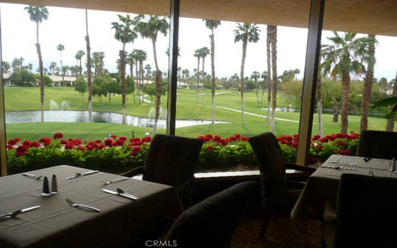 Beautiful Fairway Views from Clubhouse Dining