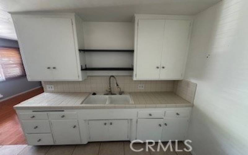 Kitchen Sink and Cabinets