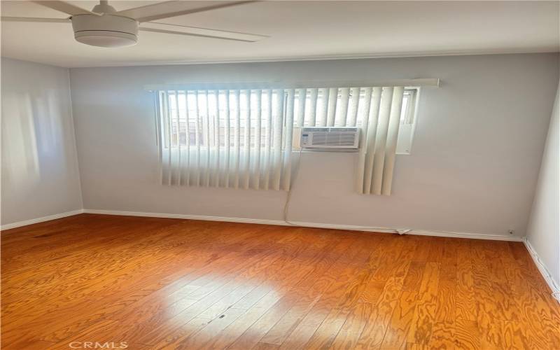 Bedroom Ceiling fan/window ac unit