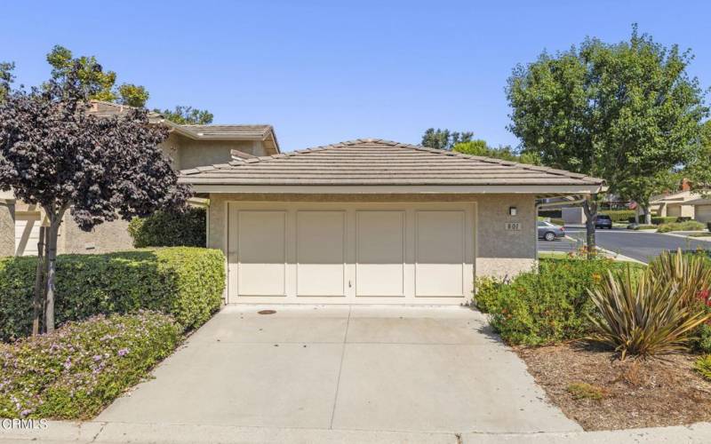 Garage and Driveway