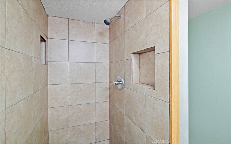 tile shower floor to ceiling