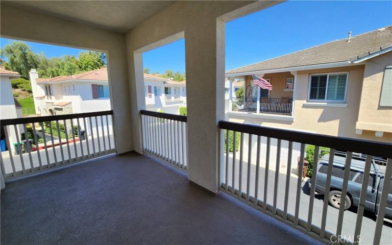 Relaxing deck off dining & 2nd bedroom