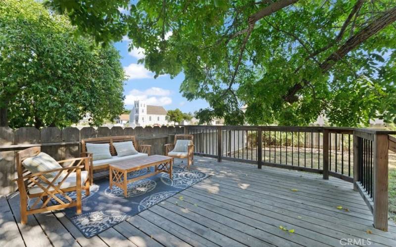 Back porch off of kitchen