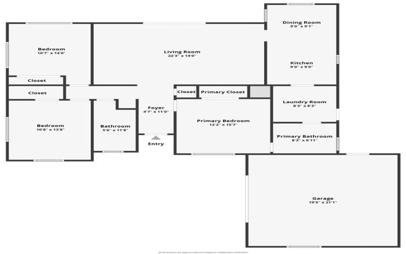 Floorplan generated with AI