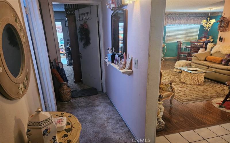 Hallway to Guest Room