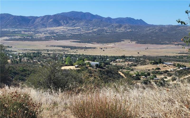 View from top of property