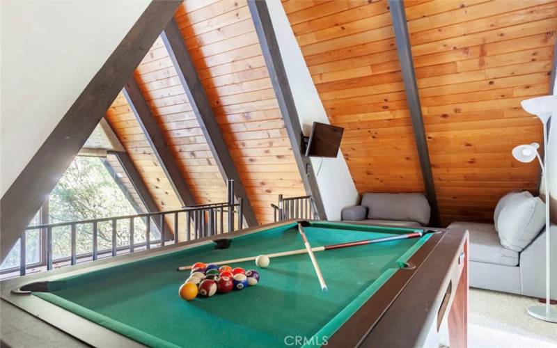 Pool Table Upstairs