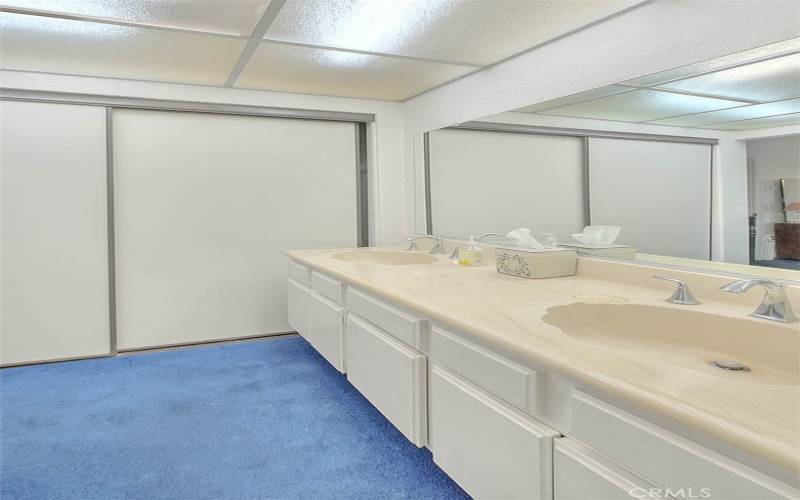 Primary Bathroom with Double Sinks