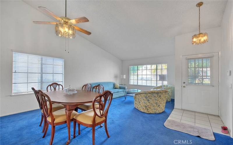 Living Room and Dinning Room