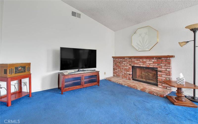 Family Room with Fireplace