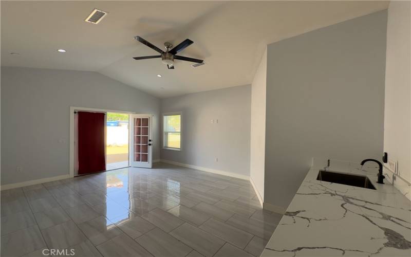 Bedroom with Kitchenette