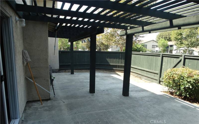 Rear patio 1