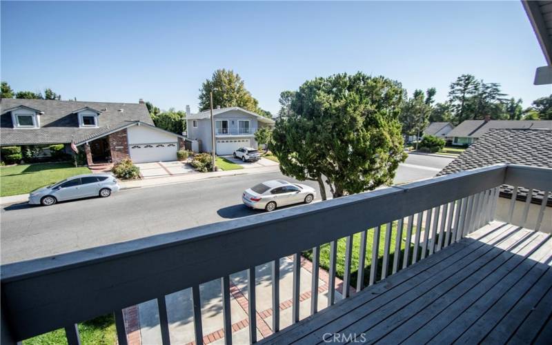 Balcony off of Bedroom #2